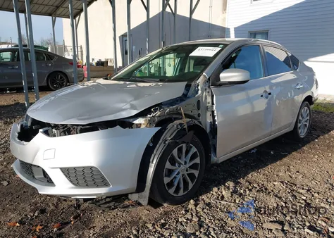 2018 Nissan Sentra Sv z USA, uszkodzony, nr VIN 3N1AB7AP6JL639476